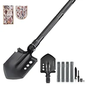 Hot Selling Multi-purpose Shovel Multitool Tactical Survival Folding Camping Shovel