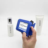 Impresora de Inyección de Tinta Eléctrica Portátil de 12.7mm/25.4mm, Máquina de Codificación TIJ, Impresión de Fecha de Caducidad y Número de Lote en Bolsas de Papel y Botellas