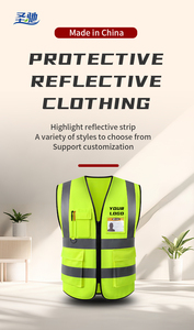 Inşaat işçileri için özel Logo yansıtıcı güvenlik yelek yansıtıcı yelek şantiye tulum - Product Image 5