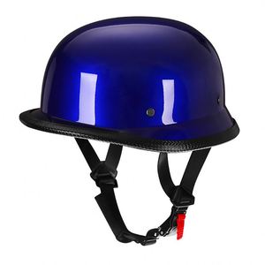 Vintage Tarzı İkinci Dünya Savaşı Açık Yüz Retro Kaskı ABS Malzemeden Motosiklet Sürüşü için Yenilikçi Baş Koruması Motosiklet Kaskları - Product Image 4