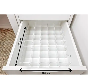 Tùy Chỉnh Trang Điểm Mỹ Phẩm <span class=keywords><strong>Organizer</strong></span> Acrylic <span class=keywords><strong>Drawer</strong></span> Divider Đối Với Trang Điểm Ngăn Kéo - Product Image 3