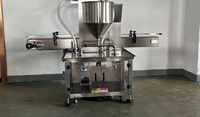 Machine de remplissage et de bouchage automatique KMR pour lotion, crème cosmétique, shampoing, liquide, boisson, miel, huile, en plastique