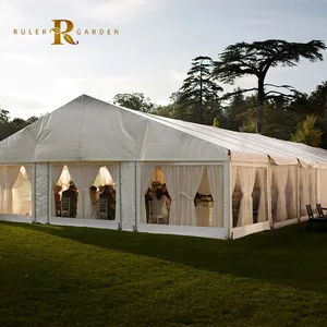 300 personnes effacer les parois latérales extérieures hall chapiteau cérémonie événements aluminium fête de mariage tentes festival tente carpas para fiesta - Product Image 1