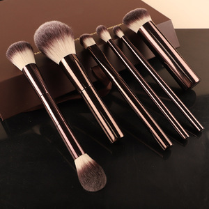 Cangzhou Makeup <b>Brush</b> Set 15Pcs Synthetic Hair Wooden Handle Foundation Powder <b>Brush</b> <b>Round</b> Shape Beauty Tool - Product Image 2