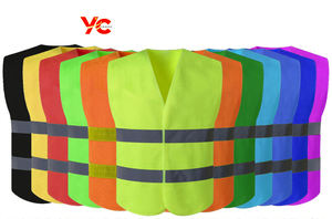 <span class=keywords><strong>Gilet</strong></span> de sécurité réfléchissant personnalisé avec Logo, <span class=keywords><strong>gilet</strong></span> de sécurité de Construction bon marché, vente en gros - Product Image 5