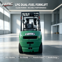 Nouvelle Chariot élévateur à fourche GPL/essence/propane de 2,5, 3, 5 et 7 tonnes, certifié EPA CE, prix usine Brésil