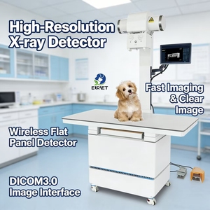 Peralatan Kedokteran Hewan EUR VET Mesin Rontgen Hewan Detektor Radiografi <span class=keywords><strong>Digital</strong></span> Hewan Sistem Pencitraan Mesin Dr Berdaya Tinggi - Product Image 1