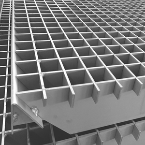 Galvanizli ızgara/yan duvar çelik ızgara 400/600/basın-kilitli çelik ızgara - Product Image 1