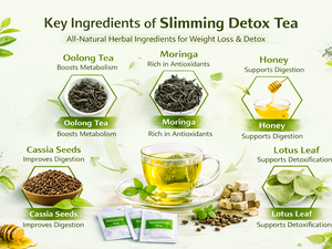 Thé Détox Minceur Personnalisé 3g, 28 Sachets, 28 Jours, aux Herbes, Ingrédients du Yunnan, Thé Amincissant <span class=keywords><strong>2026</strong></span>, Thé Vert OEM, Thé Détox Brûle-Graisse - Product Image 3