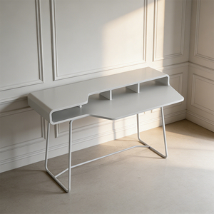 RIKKASI Meubles minimalistes modernes, table de toilette blanche, meubles haut de gamme pour villas et hôtels - Product Image 1