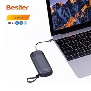 Besiter Nuevo producto de tendencia Powerbank con cables 10000 MAh Banco de batería Best Sellers Mini Power Banks - Product Image 5