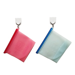 Silicone Sealed Bag Household Food Grade Refrigerator Storage Food Bag Silicone Fresh-keeping Bag