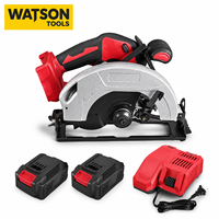 Kit de scie circulaire sans fil avec 2 batteries et chargeur, fabrication en usine, OEM ODM, vente en gros