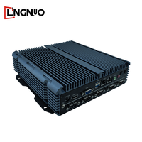 2025 vendeur chaud J6412 Intel Mini PC petit ordinateur industriel 6USB 2COM Port 1 to HDD 16GB Linux OS 512GB HDD pour les entreprises WiFi
