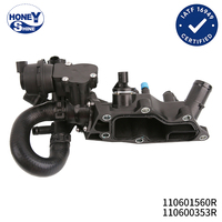 110601560R 110600353R Boîtier de sortie d'eau de refroidissement pour Renault Captur Megane Scenic Dacia 1.2 TCe