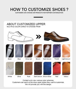 Chaussures de <span class=keywords><strong>Mariage</strong></span> Classiques et Habillées pour Hommes en Cuir Véritable – Élégance Formelle pour le Bureau et les Soirées - Product Image 5