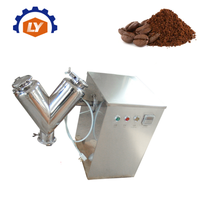 Mélangeur de poudre industriel en V en acier inoxydable de qualité alimentaire, vente chaude