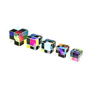 Prismas crômicos de seis lados personalizados, componentes ópticos de alta precisão, vários prismas de divisão de feixe e prismas ópticos - Product Image 1