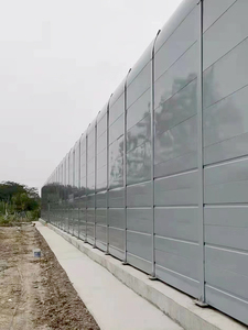 Barrières acoustiques de circulation en acrylique résistantes à la corrosion, forme en arc, <span class=keywords><strong>anti</strong></span>-<span class=keywords><strong>bruit</strong></span>, mur insonorisé, clôture résistante aux intempéries, extérieur, résidentiel - Product Image 6