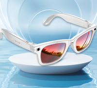 Lunettes intelligentes avec caméra HD 13MP, reconnaissance photo, vidéo et d'objets, transfert WIFI, appels, musique et réduction du bruit ENC, traduction