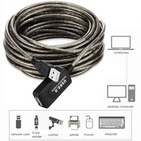 Taipuxi 5 m 10 m 15 m 20 m langes Usb 2.0 A männliche zu a weibliche Erweiterung aktiver Wiederholkabel Usb-Verlängerungskabel mit Verstärker-Chip