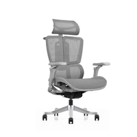 Nouvelle chaise de direction de haute qualité chaise de bureau pivotante à dossier haut accoudoir 5D avancé pour le bureau de longue durée et le travail à distance