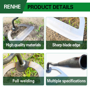 Chine fabricant métal agriculture outils de creusement jardin désherbage <span class=keywords><strong>Houe</strong></span> <span class=keywords><strong>creuse</strong></span> <span class=keywords><strong>avec</strong></span> <span class=keywords><strong>manche</strong></span> en bois - Product Image 3