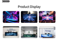Écran LED flexible pour comptoir de réception DJ P1.86-P2.5, idéal pour centre commercial, bar, avec pixels haute définition, étanche IP65