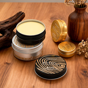 Screen Printing Natural <b>Wax</b> Aluminum Tin Container with Leakproof <b>Seal</b> for Beeswax Food Wrap and Wood Polish Kit Wholesale - Product Image 3