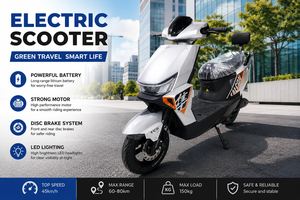 Vente en gros d'usine de motos <span class=keywords><strong>électrique</strong></span>s, scooters et vélos <span class=keywords><strong>électrique</strong></span>s pour adultes 72V haute vitesse, 1500W 32Ah, vitesse maximale 50 km/h - Product Image 2