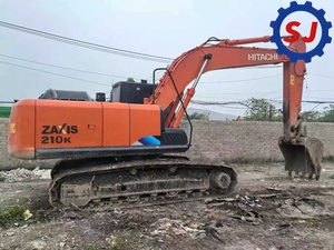 Ventas globales de excavadoras hidráulicas usadas Hitachi ZX210K de brazo corto, de alta resistencia y con orugas, de alta calidad. - Product Image 5