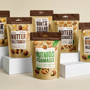 Trái cây khô hạt điều Snack đứng lên túi cho thực phẩm với dây kéo nhà máy trái cây khô hạt điều đậu phộng nhiều lớp khoai tây chiên - Product Image 1