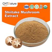 CHTNature Poudre d'extrait de Shiitake en vrac 1kg Polysaccharides 30% 50% Extrait de champignon Shiitake biologique
