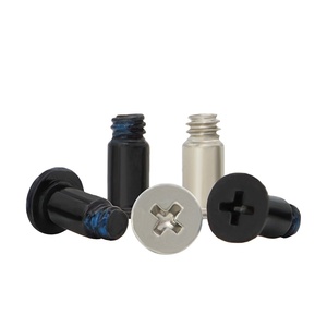 Tornillo de hombro de cabeza plana Phillips de acero al carbono M2 grado 10.9 con parche de bloqueo de rosca, tornillos de precisión antivibración con escalón - Product Image 1