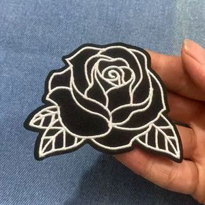 New Punk Style Iron on Embroidery Rock <b>Lighter</b> Beer Rose Stay Weird Patch for Clothing Bag Jeans Decoration - Product Image 4