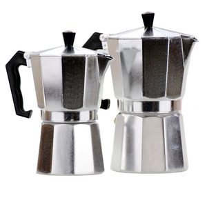 Café Moka en aluminium Pot Moka Machine à <span class=keywords><strong>expresso</strong></span> Vente en gros Espresso 1/3/6/8/9/12 Tasse Cafetiere - Product Image 6