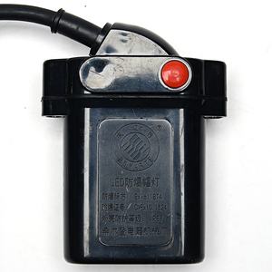 مصباح حماية قابل لإعادة الشحن خوذة آمنة مقاومة للانفجار مصباح تعدين مصباح أمامي مصباح IP67 ضوء أحمر أخضر - Product Image 4