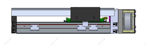 Módulo Lineal de Alta Precisión WDKK86-240, Recorrido de 240 mm, Accionado por Rodamiento de Bolas, Robot de Eje Único - Product Image 1