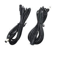 Hochwertiges 22AWG-Kabel 2,1mm 2,5mm Gleichstrom kabel mit abisolier tem und verzinntem Ende