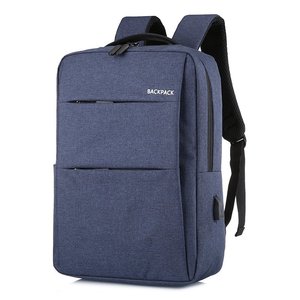 Waterproof Oxford <b>Laptop</b> <b>Bag</b> with USB Port, Business Travel Backpack - Product Image 2
