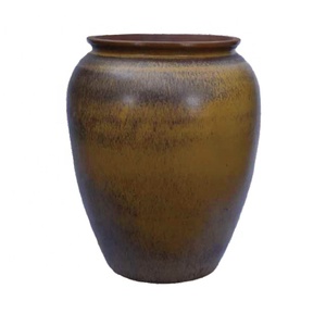 Pots à <span class=keywords><strong>plantes</strong></span> émaillés, pots à <span class=keywords><strong>fleurs</strong></span> durables <span class=keywords><strong>et</strong></span> bien construits, pots en céramique <span class=keywords><strong>de</strong></span> deux tailles pour <span class=keywords><strong>plantes</strong></span> vertes d'extérieur - Product Image 4