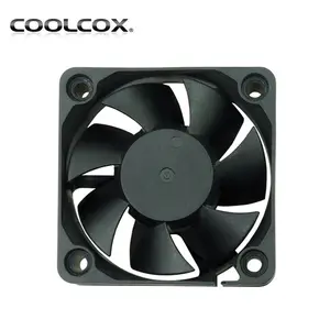 CoolCox 50x50x20mm DC eksenel fan, 5V 12V 24V 5020 soğutma fanı, dönüştürücü ve projektör ve şarj cihazı için uygun
