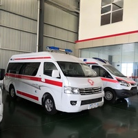 Ambulancia de Presión Negativa 911 Or120 para Rescate Rápido con Asiento Diversificado, Desfibrilador y Electrocardiógrafo
