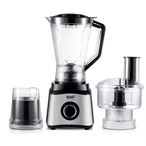 Licuadora de Vidrio de Alta Velocidad de 600 W, Licuadora de Frutas, Licuadora de Jugos, Máquina de Cocina de Acero Inoxidable, Exprimidor Dos en Uno - Product Image 1