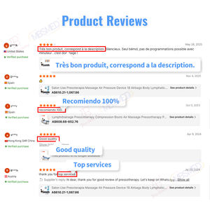 ओवरलैपिंग 16 एयर बैग लिम्फैटिक ड्रेनेज लेग मालिश वायु संपीड़न वसूली प्रीटोथेरेपी प्रीटोरैपिया स्पा मशीन - Product Image 6