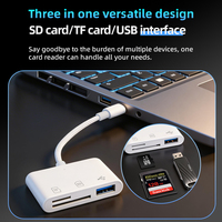 Lecteurs de cartes, lecteur de cartes SD, lecteur de cartes Type C, lecteur de cartes OTG, lecteur de cartes SD TF, station d'accueil USB 4 en 1, lecteur de cartes USB, station d'accueil USB
