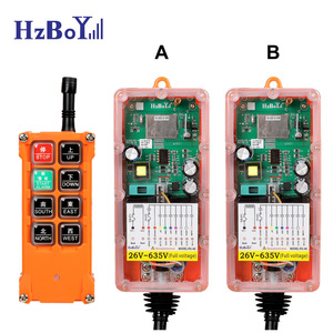 F21-E1B phổ công nghiệp cần cẩu điều khiển từ xa đài phát thanh không dây <span class=keywords><strong>Transmitter</strong></span> <span class=keywords><strong>Receiver</strong></span> 433Mhz 868MHz PC nhựa sốc hoist - Product Image 6