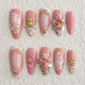 Suministros de uñas 3D de verano, Uñas postizas, Uñas de gel, Uñas postizas a presión, Adornos para uñas, Venta al por mayor de uñas postizas, Taladro para uñas - Product Image 1