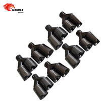 Embout d'échappement pour BMW M Power, pour G20 G21 G23 G42, tout en fibre de carbone noire, silencieux à 4 sorties, fabriqué en titane inoxydable, X5 X3