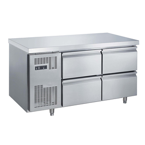 Refrigerador Comercial de Acero Inoxidable para Cocina Exterior, 4 Cajones, Refrigerador Bajo Encimera, Congelador/Enfriador Vertical, en Oferta - Product Image 2